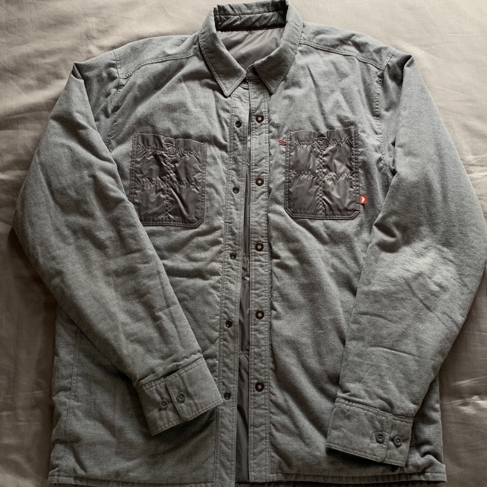 Simms Confluence Reversible Jacket - Charcoal - Large